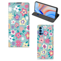 OPPO Reno4 Pro 5G Smart Cover Flower Power