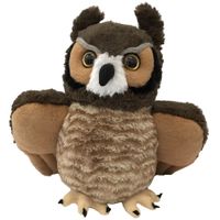 Pluche oehoe uil dierenknuffel 30 cm