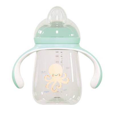 Saro Antilekbeker Met Handvatten Happy Sea 260 Ml Mintgroen