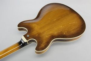 Ibanez AS73-TBC gitaar Akoestische-elektrische gitaar Semi-akoestisch 6 snaren Bruin, Hout