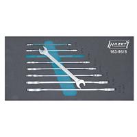 HAZET 163-95/8 Zeskantprofiel dubbele open-end moersleutel set - meerkleurig