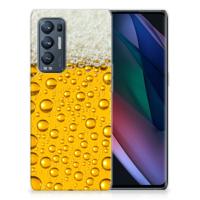 OPPO Find X3 Neo Siliconen Case Bier