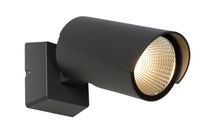 Lucide MANAL - Wandspot / Wandlamp Binnen/Buiten - LED - 1x13W 3000K - IP65 - Antraciet