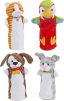 Melissa & Doug handpoppen playful pets 4 dieren