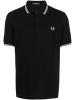 Fred Perry polo à logo brodé - Noir