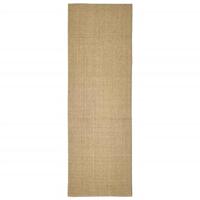 vidaXL Sisalmat voor krabpaal 66x200 cm