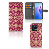 Wallet Case OPPO Reno8 Pro Barok Pink