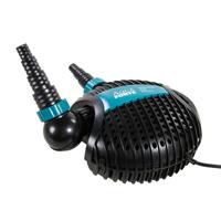 AquaForte O-6.500 vijverpomp, 65 watt, maximale debiet 6,2 m3 per uur, maximale opvoerhoogte 3,5 meter, kabellengte 10 meter, asynchroonmotor, vuildeeltjes tot 6 mm