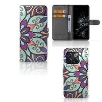 OnePlus 10T Hoesje Purple Flower