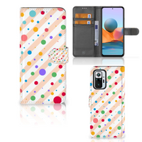 Xiaomi Redmi Note 10 Pro Telefoon Hoesje Dots