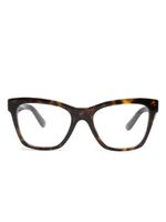 Dolce & Gabbana Eyewear lunettes de vue à monture papillon - Marron