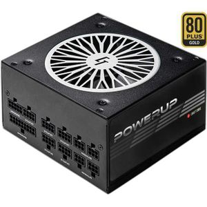 Chieftec PowerUp GPX-850FC power supply unit 850 W 20+4 pin ATX ATX Zwart