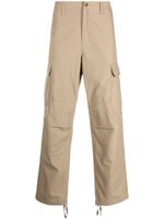 Carhartt WIP pantalon en coton à coupe droite - Marron