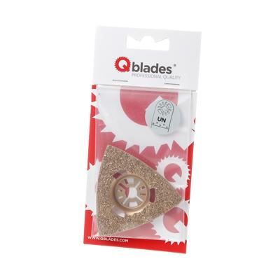 Qblades UN40 Hardmetalen SLijpdriehoek 80M 1St