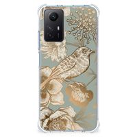 Case voor Xiaomi Redmi Note 12s Vintage Bird Flowers