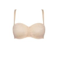 Triumph voorgevormde strapless beugelbh Amourette Charm lichtbeige