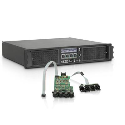 RAM Audio W9004 DSP Professionele versterker met DSP-module RAM Audio W9004 DSP Professionele versterker met DSP-module