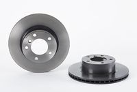 Remschijf COATED DISC LINE BREMBO, Remschijftype: Binnen geventileerd, u.a. für BMW