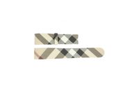 Horlogeband Burberry BU1059 / BU1076 /BU1050 Leder Multicolor 18mm - thumbnail