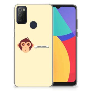 Alcatel 1S (2021) Telefoonhoesje met Naam Monkey