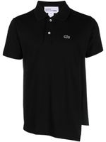 Comme Des Garçons Shirt x Lacoste polo à design asymétrique - Noir