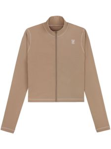 Sporty & Rich veste Runner zippée - Marron