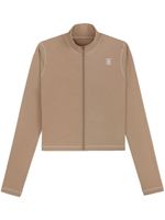 Sporty & Rich veste Runner zippée - Marron - thumbnail