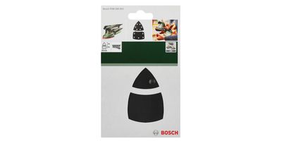 Bosch 2 609 256 D20 Schuurschijf voor PSM 200 AE, 2-delig, driehoekig, SDS, 102 x 92 mm, klittenband.