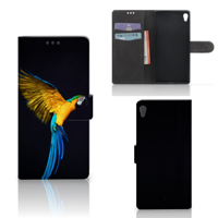 Sony Xperia XA Ultra Telefoonhoesje met Pasjes Papegaai