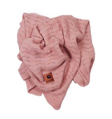 Easygrow babydeken Grandma Wave 110 cm oker Easygrow babydeken Grandma Wave 110 cm oker