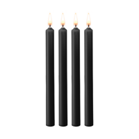 Ouch! by Shots Teasing Wax Candles - 4 Pieces - Large - Black - thumbnail