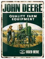 Wandbord John Deere Farm Equipment - thumbnail