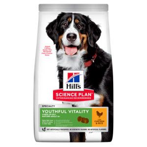 Hill&apos;s Mature Adult Senior Vitality Large Breed met kip & rijst hondenvoer 14 kg