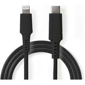 Apple Lightning Cable | Apple Lightning 8-Pin Male - USB-C | 1.0 m | Black