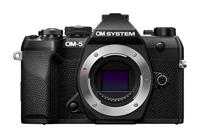 OM SYSTEM OM-5 Mark II Micro Four Thirds systeemcamera, 20 MP Live MOS-sensor, 5-assige beeldstabilisatie, IP53 weerbestendige afdichting, Handheld HighRes Shot 50 MP, zwart