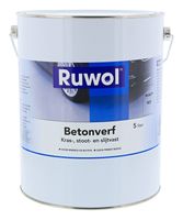 Ruwol Betonverf Standaard Wit 5 liter