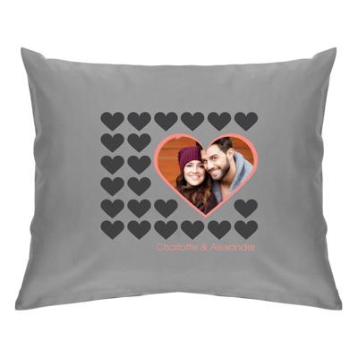 Kussensloop bedrukken - Lichtgrijs - 50 x 60 cm