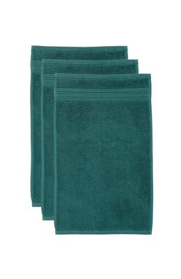 Beddinghouse Sheer set van 3 Gastendoekjes - Donker Blauw Beddinghouse Sheer set van 3 Gastendoekjes - Donker Blauw