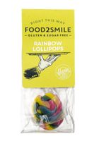 Food2Smile Rainbow lollipops suiker- lactose- glutenvrij (5 st) - thumbnail