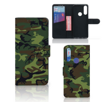 Alcatel 1S 2020 Telefoon Hoesje Army Dark - thumbnail