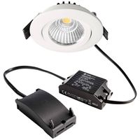 Deko Light 565358 Dione LED-inbouwlamp Energielabel: F (A - G) LED LED vast ingebouwd 8.50 W Wit - thumbnail