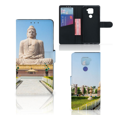 Xiaomi Redmi Note9 Flip Cover Boeddha Xiaomi Redmi Note9 Flip Cover Boeddha