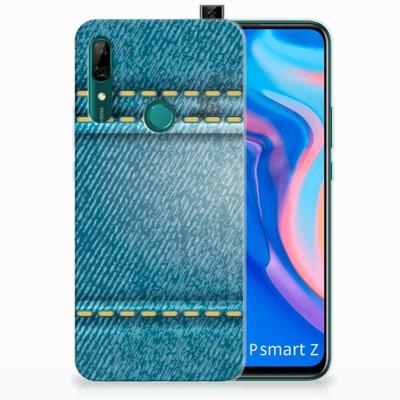 Huawei P Smart Z Silicone Back Cover Jeans Huawei P Smart Z Silicone Back Cover Jeans
