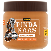 Jumbo Pindakaas met Stukjes 100% Pinda 350g