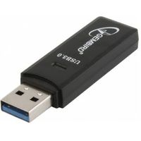 Gembird UHB-CR3-01 USB Zwart geheugenkaartlezer