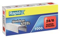 Nieten rapid 24/6 rvs super strong 1000 st