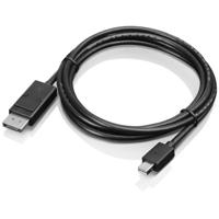 Lenovo 0B47091 DisplayPort-kabel Mini-displayport / DisplayPort Adapterkabel Mini DisplayPort-stekker, DisplayPort-stekker 1.20 m Zwart - thumbnail