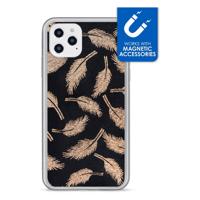 My Style - iPhone 12 Pro Hoesje - Magnetic back case Veren Zwart