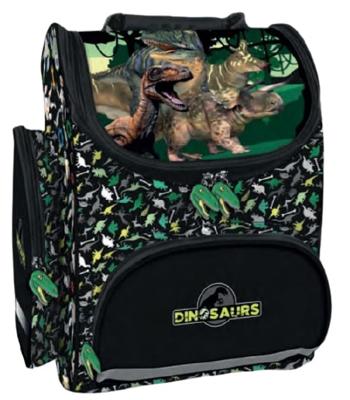 Dinosaurs rugzak junior 15 liter 37 cm polyester zwart/groen Dinosaurs rugzak junior 15 liter 37 cm polyester zwart/groen
