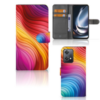 Book Case voor OnePlus Nord CE 2 Lite Regenboog - thumbnail